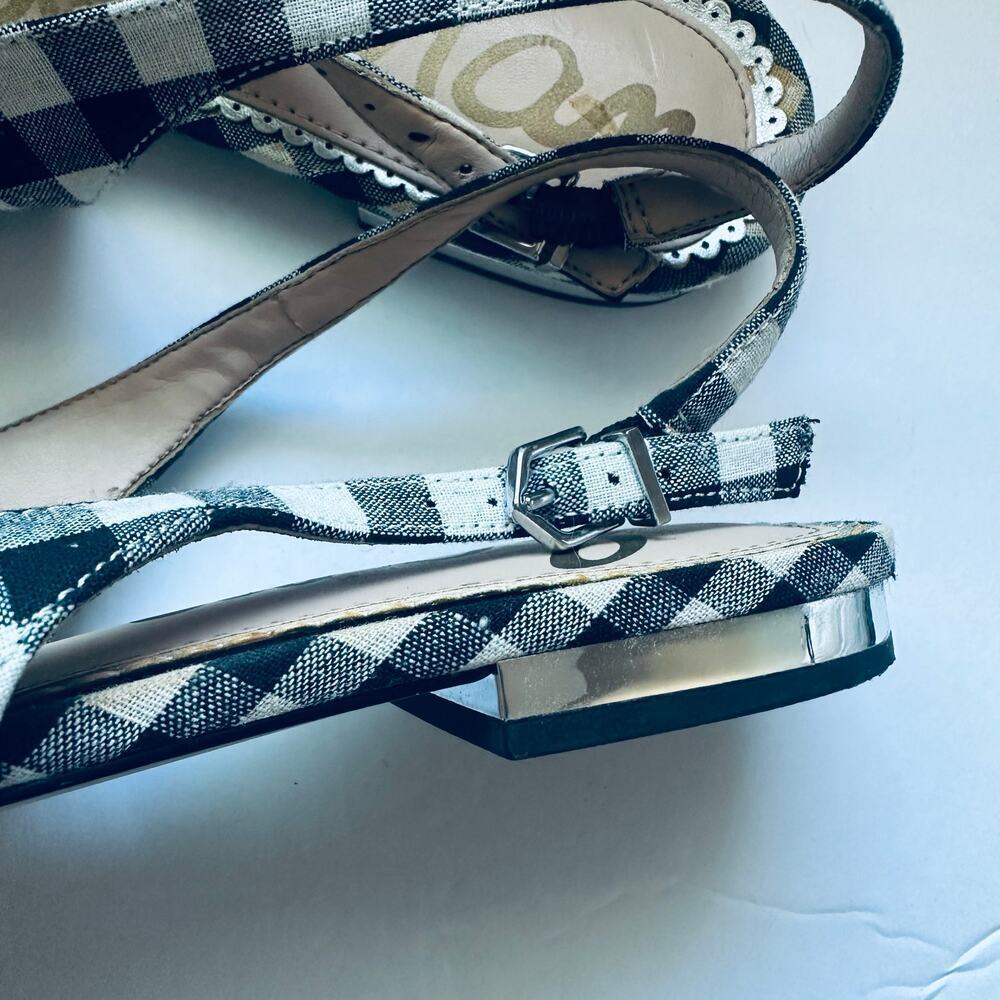 **CLOSET CLEAR OUT** Sam Edelman Rupert Plaid Ballet Flat - 9.5 - Picture 4 of 9